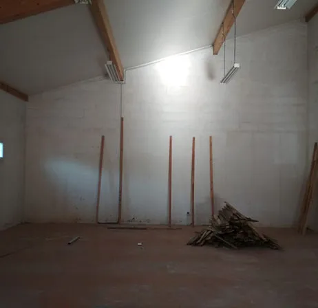 Pendant les travaux